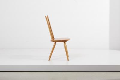 Albert Haberer Pair of Dining Chairs by Albert Haberer for Hermann Fleiner Germany 1950s