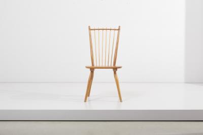 Albert Haberer Pair of Dining Chairs by Albert Haberer for Hermann Fleiner Germany 1950s