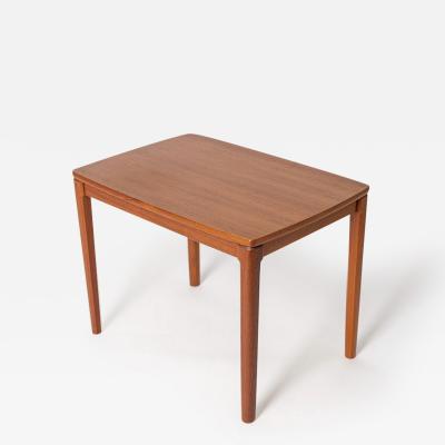 Albert Larsson MID CENTURY SWEDISH TEAK WOOD SIDE TABLE BY ALBERT LARSSON