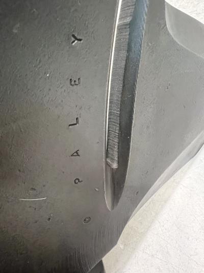 Albert Paley IMPORTANT POST MODERN ABSTRACT ANDIRONS BY ALBERT PALEY