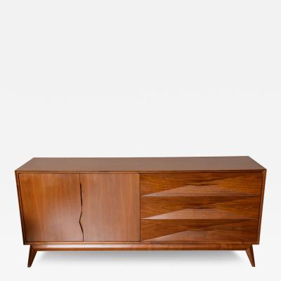 Albert Parvin Albert Parvin Mid Century Modern Walnut Cabinet