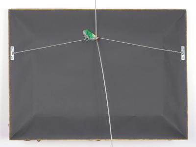 Albert Reibmayr Milking Time 1906 Landscape Painting of Cows by Albert Reibmayr Austrian 