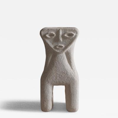 Albert Tormos 1970s carved stone lamp