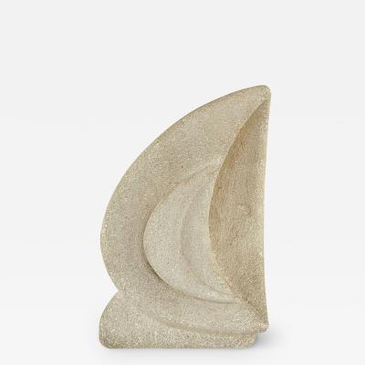 Albert Tormos Albert Tormos Carved Limestone Table Lamp