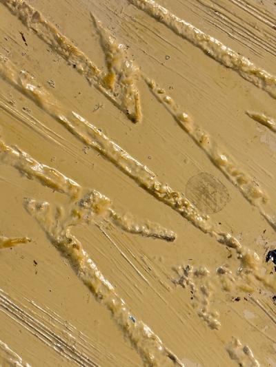 Alberto Diego Giacometti MODERNIST BRUTALIST PLASTER ROCK FORM TABLE IN THE MANNER OF GIACOMETTI