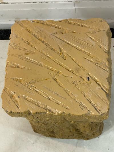 Alberto Diego Giacometti MODERNIST BRUTALIST PLASTER ROCK FORM TABLE IN THE MANNER OF GIACOMETTI