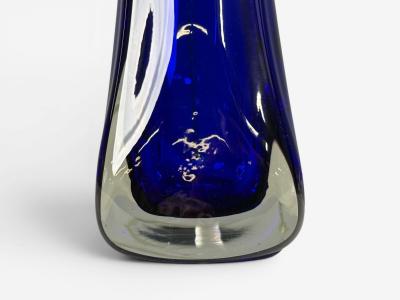 Alberto Don Table Lamps Blue Murano Glass Italy 1995