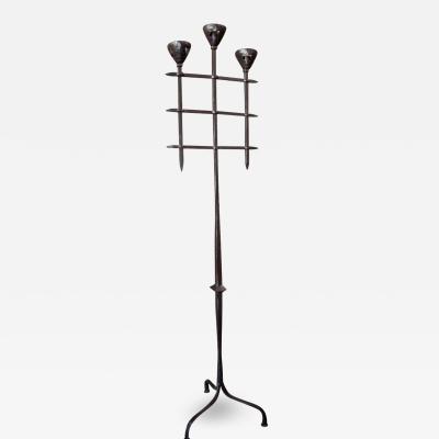 Alberto Gerardi Spiked Candlestick by Alberto Gerardi