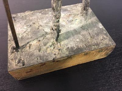Alberto Giacometti Brutalist Sculpture of Don Quixotie in the manner of GiacomettiGIACOMETTI