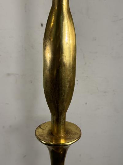 Alberto Giacometti PAIR OF GOLDLEAF METAL AFTER ALBERTO GIACOMETTI POMME DE PIN FLOOR LAMPS