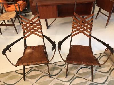 Alberto Marconetti pair of armchairs