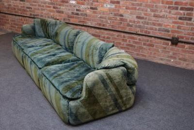 Alberto Rosselli Italian Modern Three Seat Confidential Sofa by Alberto Rosselli for Saporiti
