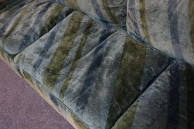 Alberto Rosselli Italian Modern Three Seat Confidential Sofa by Alberto Rosselli for Saporiti