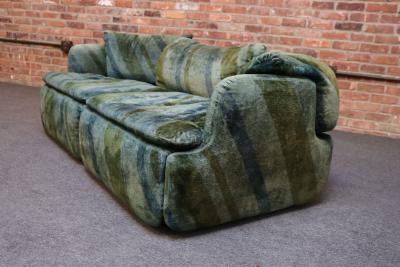 Alberto Rosselli Italian Modern Two Seat Confidential Sofa by Alberto Rosselli for Saporiti