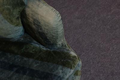 Alberto Rosselli Italian Modern Two Seat Confidential Sofa by Alberto Rosselli for Saporiti