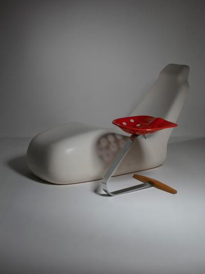 Alberto Rosselli Moby Dick Lounge Chair by Alberto Rosselli for Saporiti