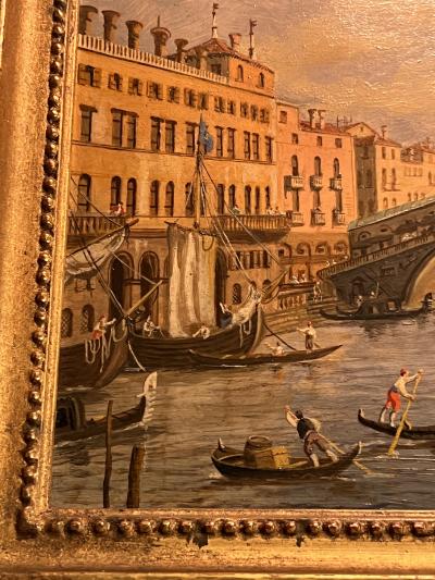 Alberto Terrini MAGNIFICIENT 19TH CENTURY PAINTING OF VENICE BY ALBERTO TERRINI