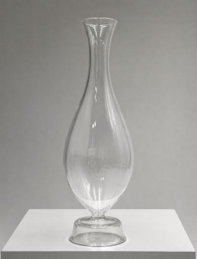 Aldo Cibic Aldo Cibic for Paola C PIMS Signed Italian Blown Glass Bottle Vase