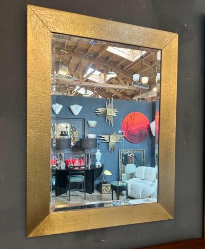 Aldo Frigerio Vintage Italian Wall Mirror by Aldo Frigerio 1980s