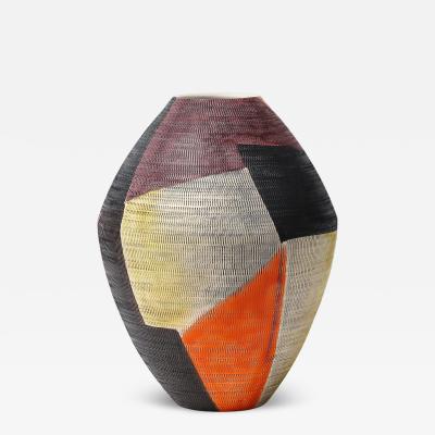 Aldo Londi 1950s Aldo Londi for Bitossi Raymor Ceramic Vase Signed