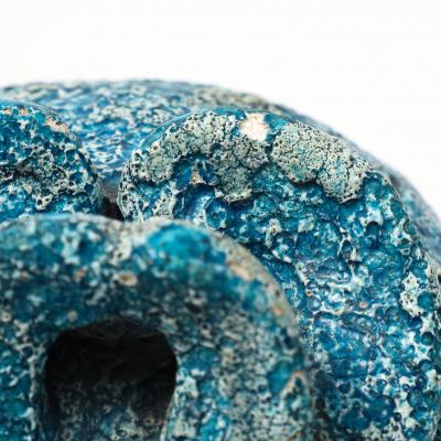 Aldo Londi Aldo Londi Bitossi Kwan Yin Buddha Ceramic Cinese Blue