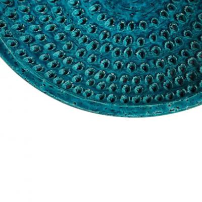 Aldo Londi Aldo Londi Bitossi Lacrima Bowl Ceramic Blue Signed