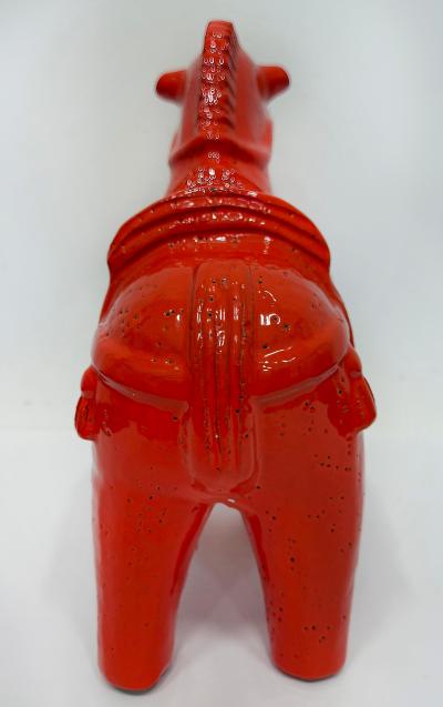 Aldo Londi Aldo Londi Bitossi Vintage Glazed Ceramic Horse Sculpture 1960s Italy