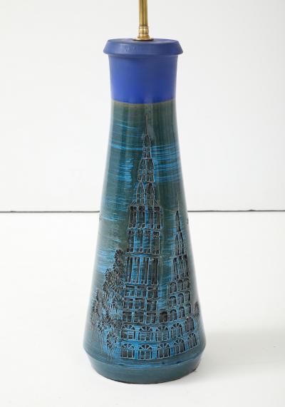 Aldo Londi Aldo Londi For Bitossi Cityscape Table Lamp