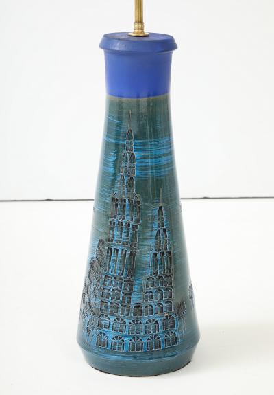 Aldo Londi Aldo Londi For Bitossi Cityscape Table Lamp