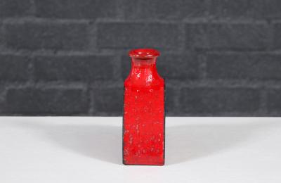 Aldo Londi Aldo Londi Lava Glazed Ceramic Pottery Vase for Bitossi Raymor