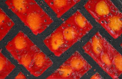 Aldo Londi Aldo Londi Lava Glazed Ceramic Pottery Vase for Bitossi Raymor