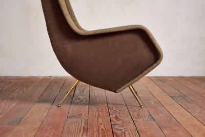 Aldo Morbelli Pair of Armchair by Aldo Morbelli for ISA
