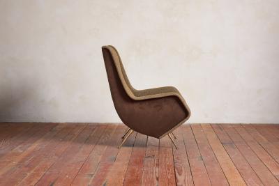 Aldo Morbelli Pair of Armchair by Aldo Morbelli for ISA
