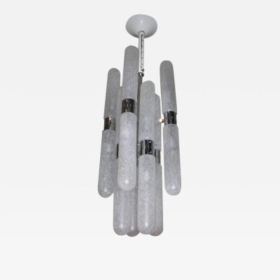 Aldo Nason 1960s Murano glass chandelier by Aldo Nason for Mazzega