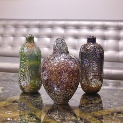 Aldo Nason Aldo Nason Hand Blown Glass Yokohama Vase 1960s