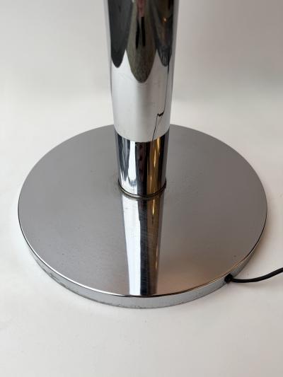 Aldo Nason Metal Chain Floor Lamp Murano Glass by Aldo Nason for Mazzega Italy 1970s