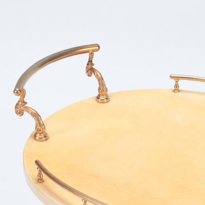 Aldo Tura A Mid Century Modern Bar Cart trolley by Aldo Tura Circa 1960 