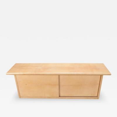 Aldo Tura A goatskin credenza attributed to Aldo Tura Italy C 1950