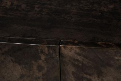 Aldo Tura ALDO TURA GREY DYED PARCHMENT SIDEBOARD