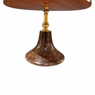 Aldo Tura Aldo Tura Adjustable Vanity Mirror in Lacquered Goatskin 1970s