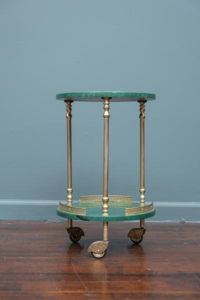 Aldo Tura Aldo Tura Bar Cart or Side Table Italy