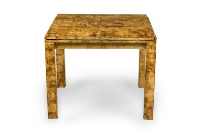 Aldo Tura Aldo Tura Italian Modern Goatskin Game Table Extension Dining Table