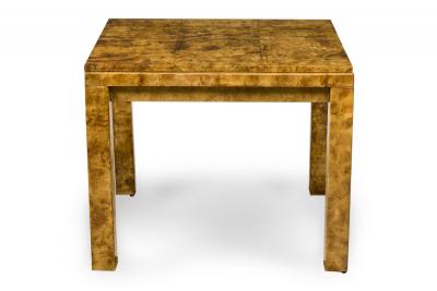 Aldo Tura Aldo Tura Italian Modern Goatskin Game Table Extension Dining Table