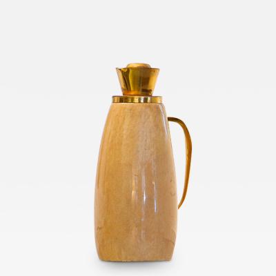 Aldo Tura Aldo Tura Lacquered Goatskin Cocktail Jug 1950s