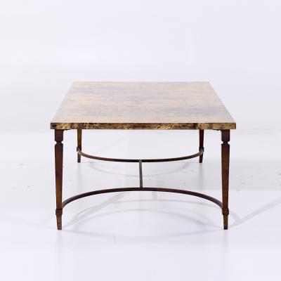 Aldo Tura Aldo Tura Mid Century Italian Lacquered Goatskin Coffee Table