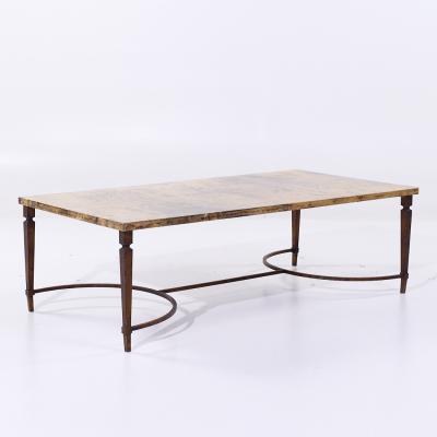Aldo Tura Aldo Tura Mid Century Italian Lacquered Goatskin Coffee Table