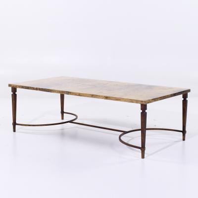 Aldo Tura Aldo Tura Mid Century Italian Lacquered Goatskin Coffee Table