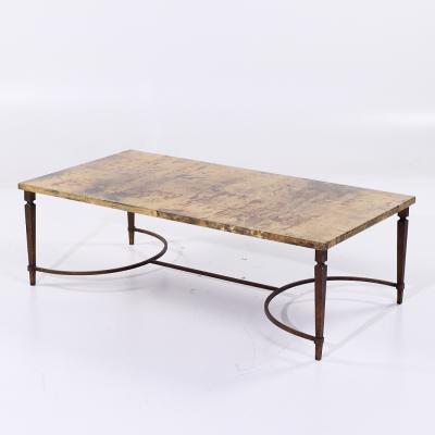 Aldo Tura Aldo Tura Mid Century Italian Lacquered Goatskin Coffee Table