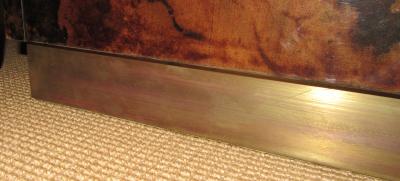 Aldo Tura Aldo Tura Parchment Two Door Bar or Cabinet