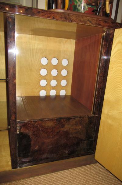 Aldo Tura Aldo Tura Parchment Two Door Bar or Cabinet